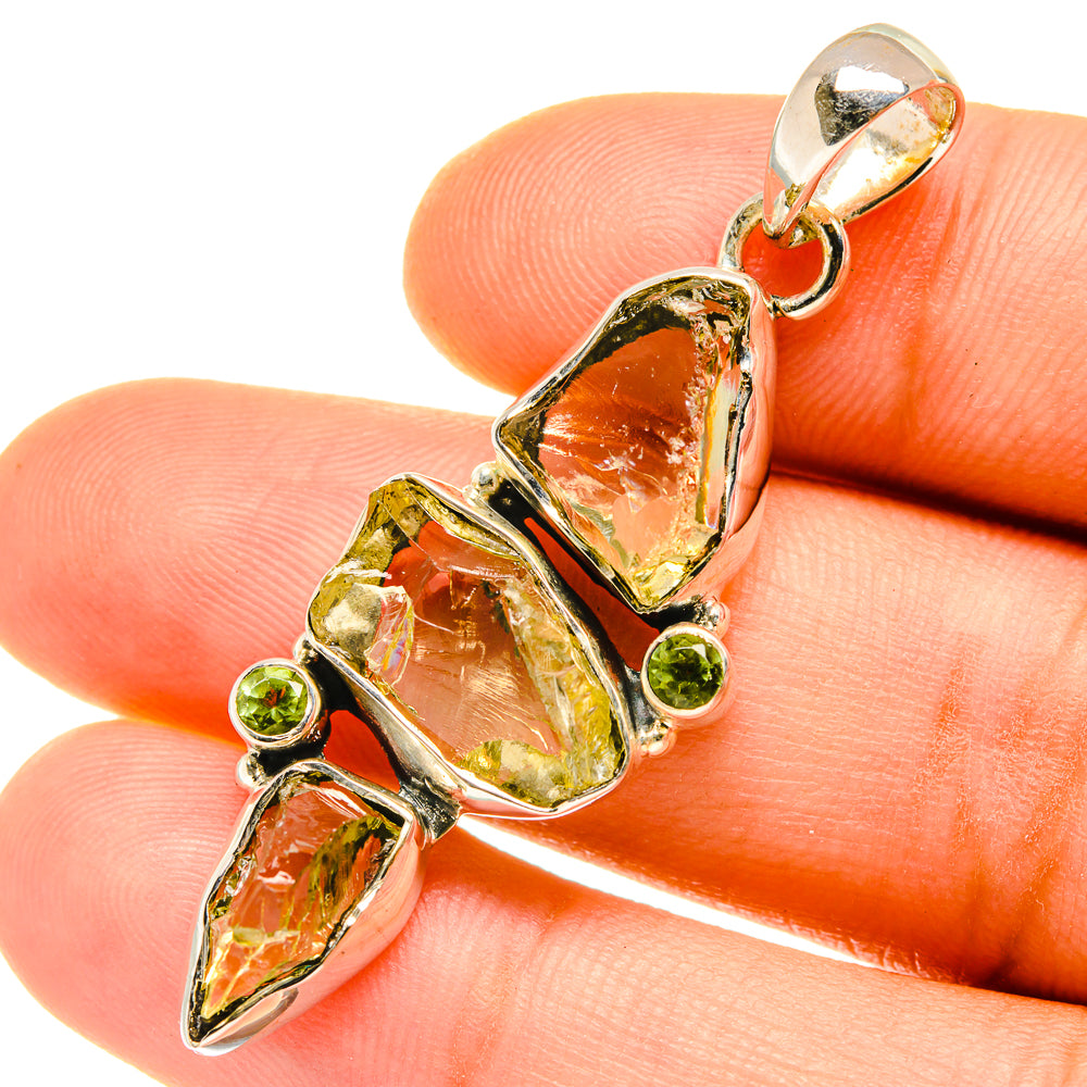Citrine Pendants handcrafted by Ana Silver Co - PD4669