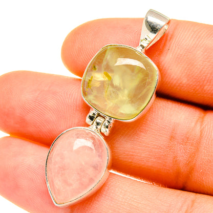 Prehnite Pendants handcrafted by Ana Silver Co - PD4679