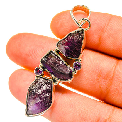 Amethyst Pendants handcrafted by Ana Silver Co - PD4687