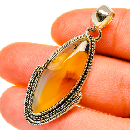 Montana Agate Pendants handcrafted by Ana Silver Co - PD4691