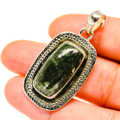 Seraphinite Pendants handcrafted by Ana Silver Co - PD4700