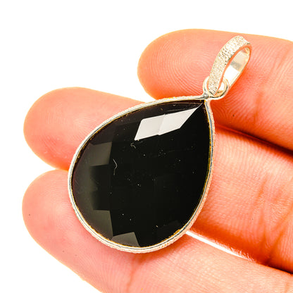 Black Onyx Pendants handcrafted by Ana Silver Co - PD4706