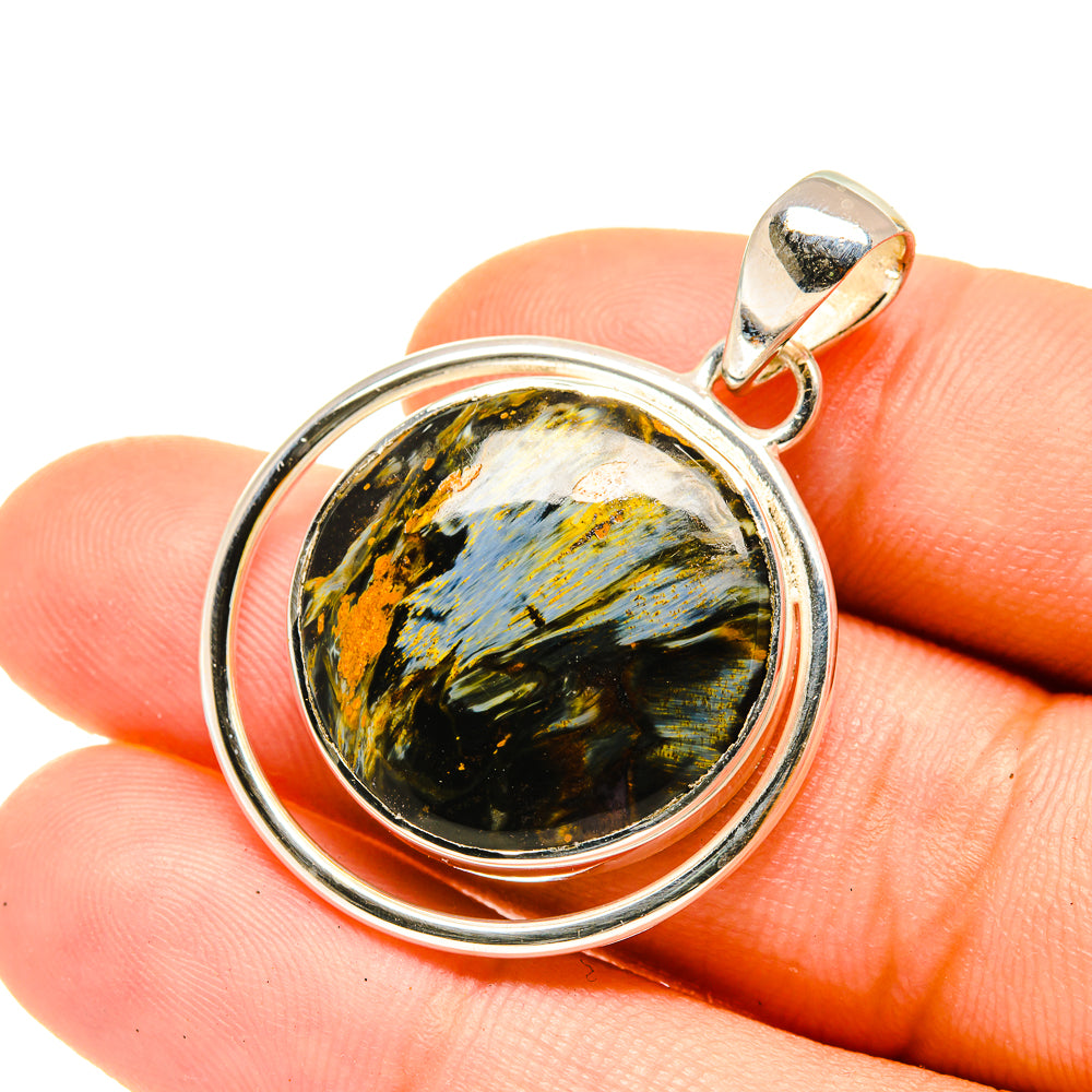 Pietersite Pendants handcrafted by Ana Silver Co - PD4715
