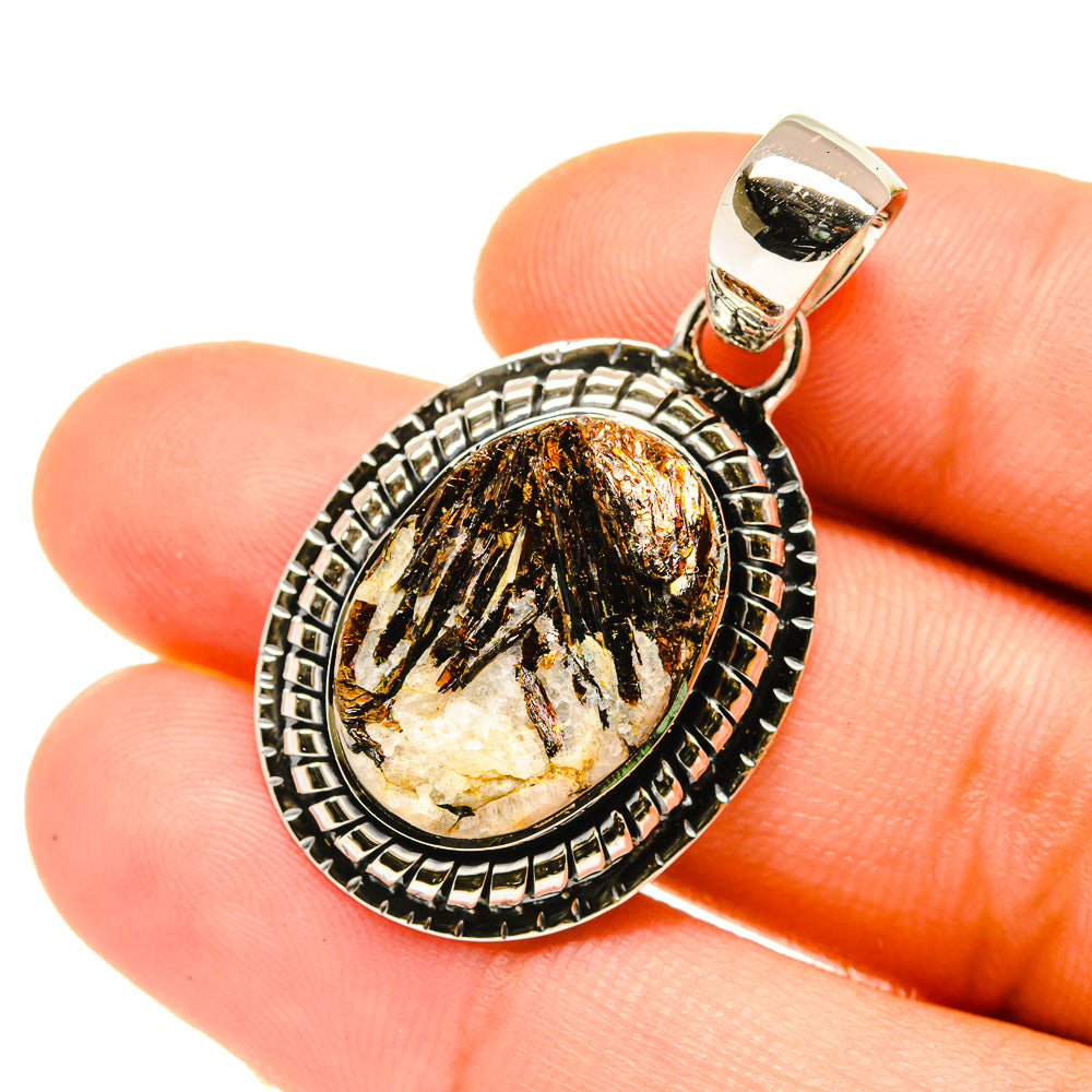 Astrophyllite Pendants handcrafted by Ana Silver Co - PD4726