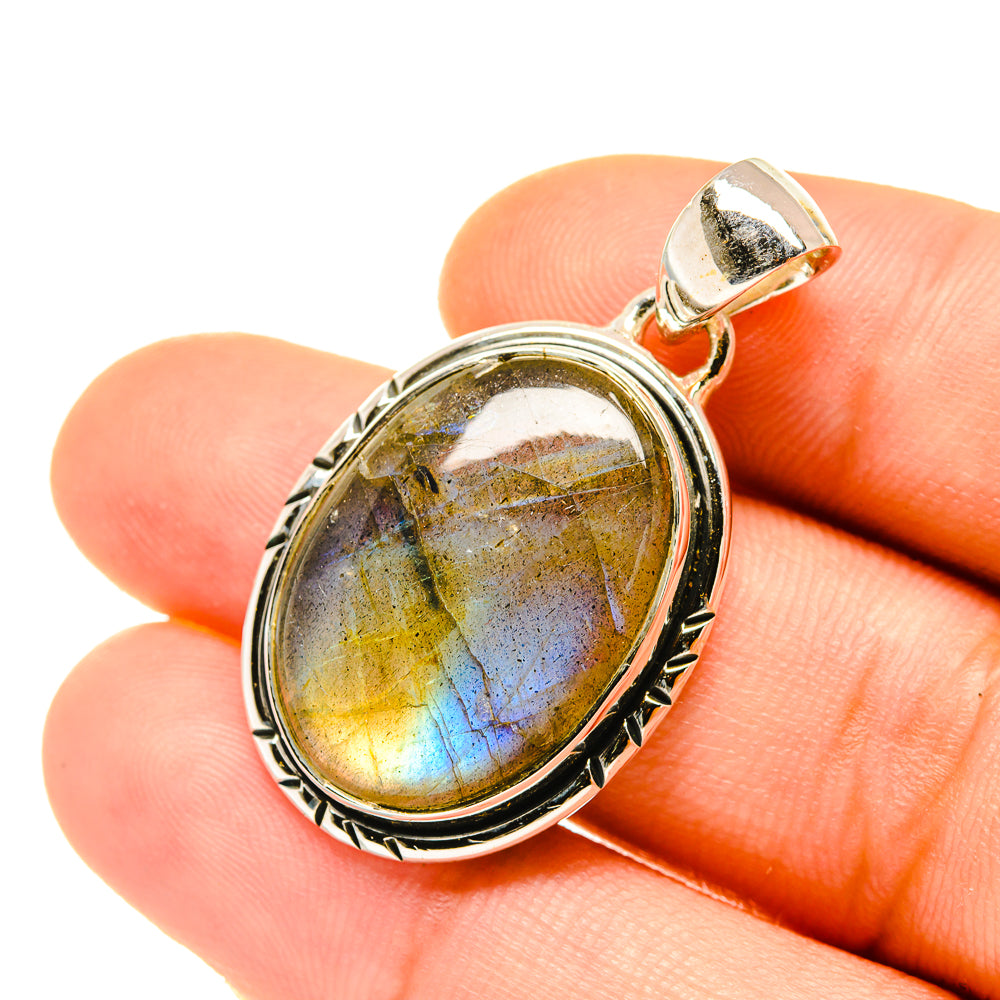 Labradorite Pendants handcrafted by Ana Silver Co - PD4728