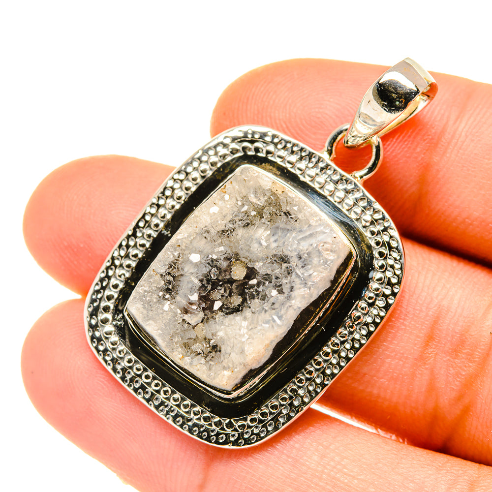 Desert Druzy Pendants handcrafted by Ana Silver Co - PD4730