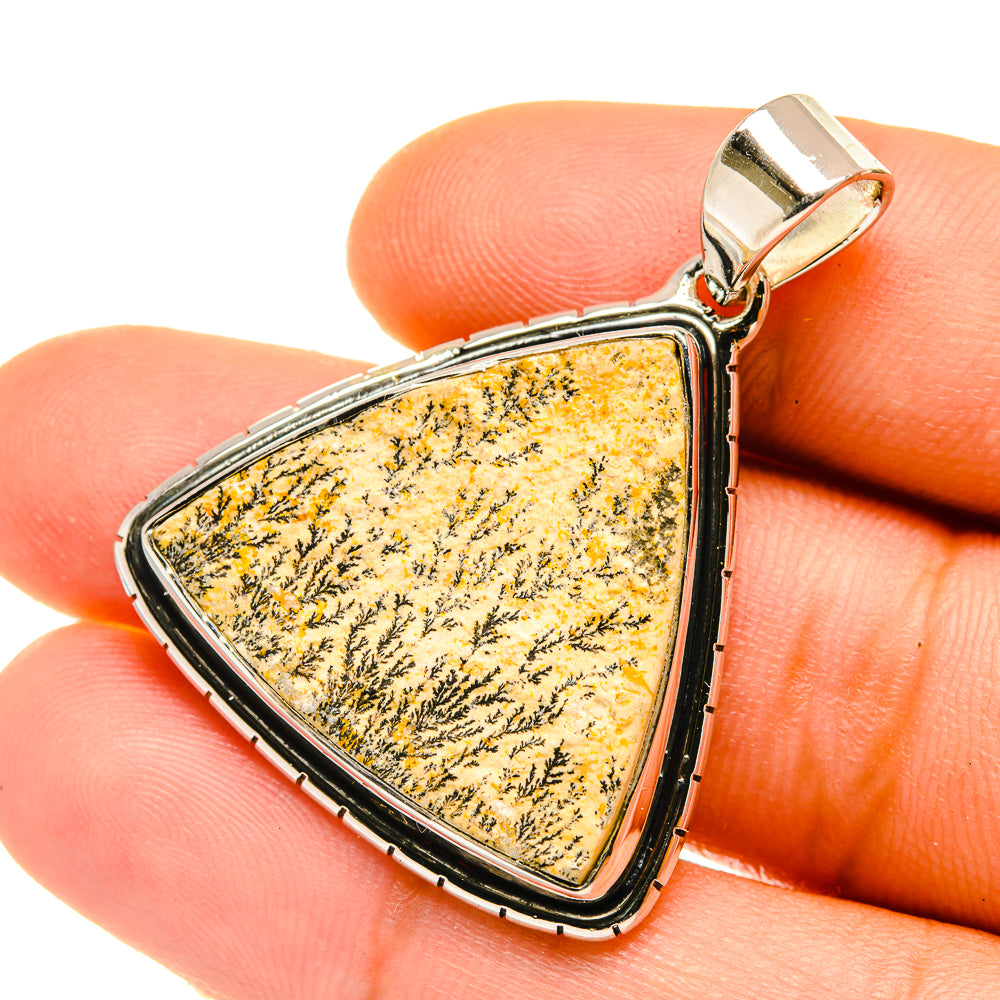 Germany Psilomelane Dendrite Pendants handcrafted by Ana Silver Co - PD4753