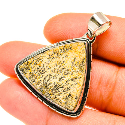 Germany Psilomelane Dendrite Pendants handcrafted by Ana Silver Co - PD4753