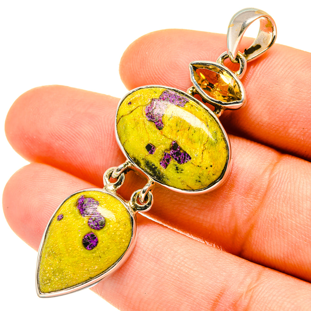 Atlantisite Pendants handcrafted by Ana Silver Co - PD4762