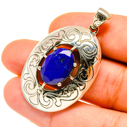 Lapis Lazuli Pendants handcrafted by Ana Silver Co - PD4791