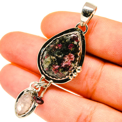 Russian Eudialyte Pendants handcrafted by Ana Silver Co - PD4801