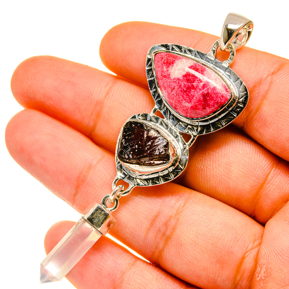 Thulite Pendants handcrafted by Ana Silver Co - PD4803
