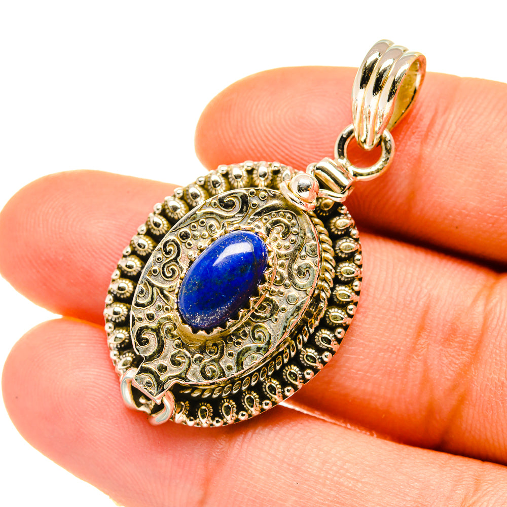 Lapis Lazuli Pendants handcrafted by Ana Silver Co - PD4832