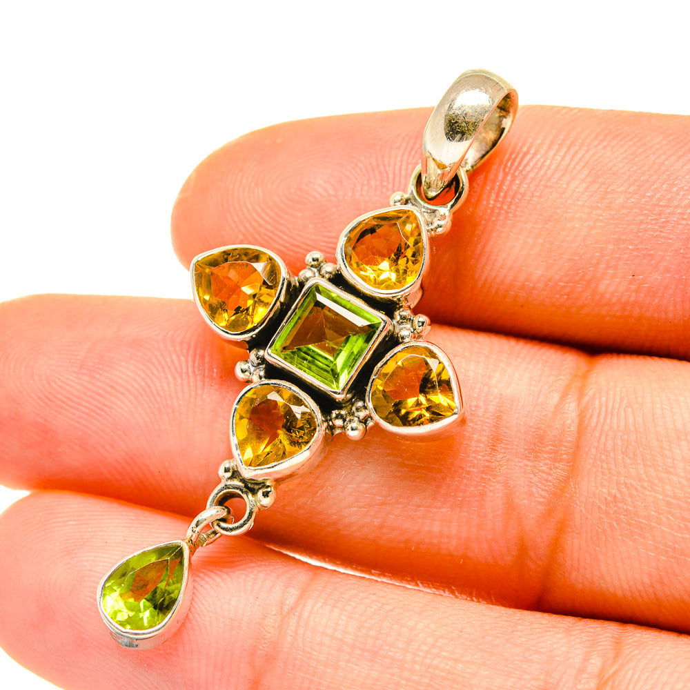 Peridot Pendants handcrafted by Ana Silver Co - PD4841