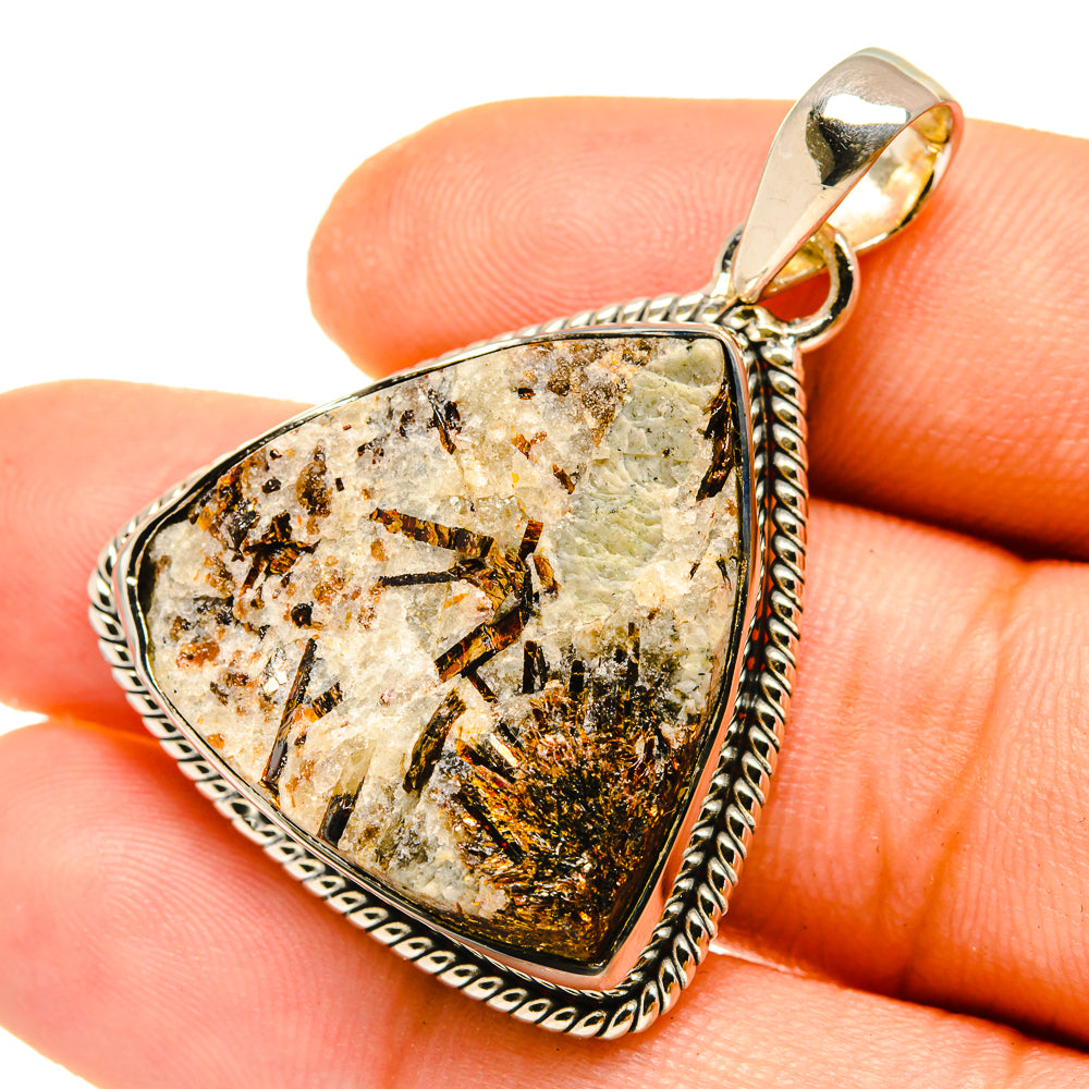 Astrophyllite Pendants handcrafted by Ana Silver Co - PD4872