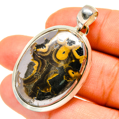 Schalenblende Pendants handcrafted by Ana Silver Co - PD4876