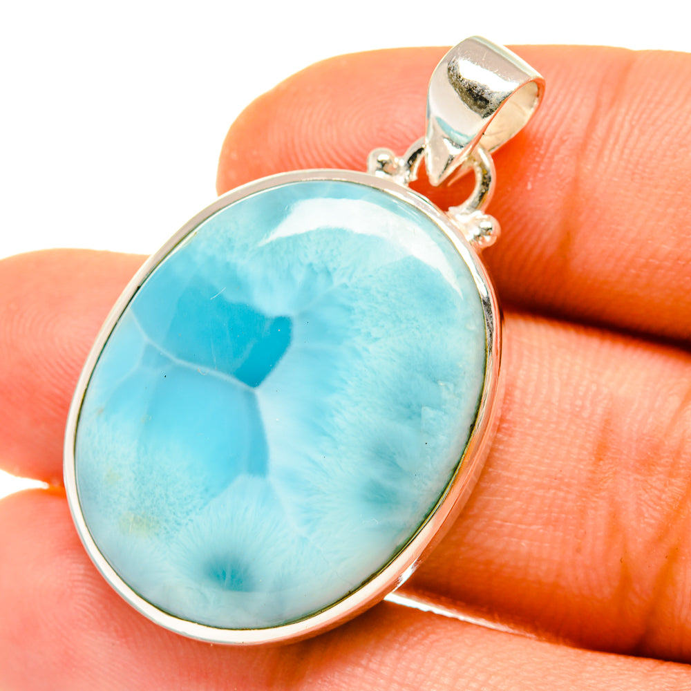 Larimar Pendants handcrafted by Ana Silver Co - PD4886
