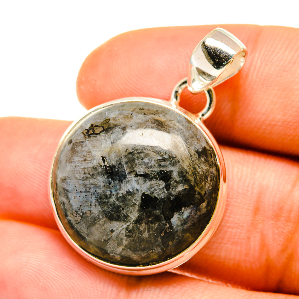 Gabbro Stone Pendants handcrafted by Ana Silver Co - PD4888