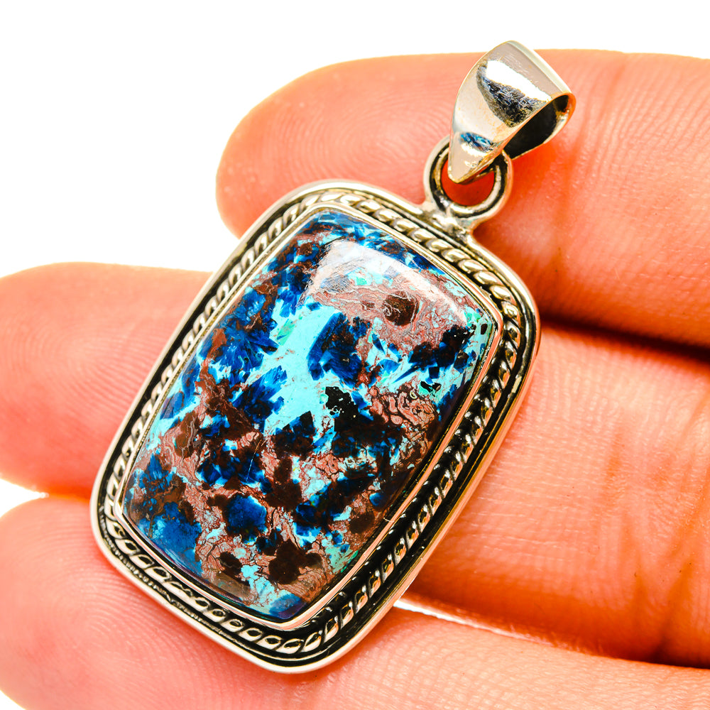Shattuckite Pendants handcrafted by Ana Silver Co - PD4891