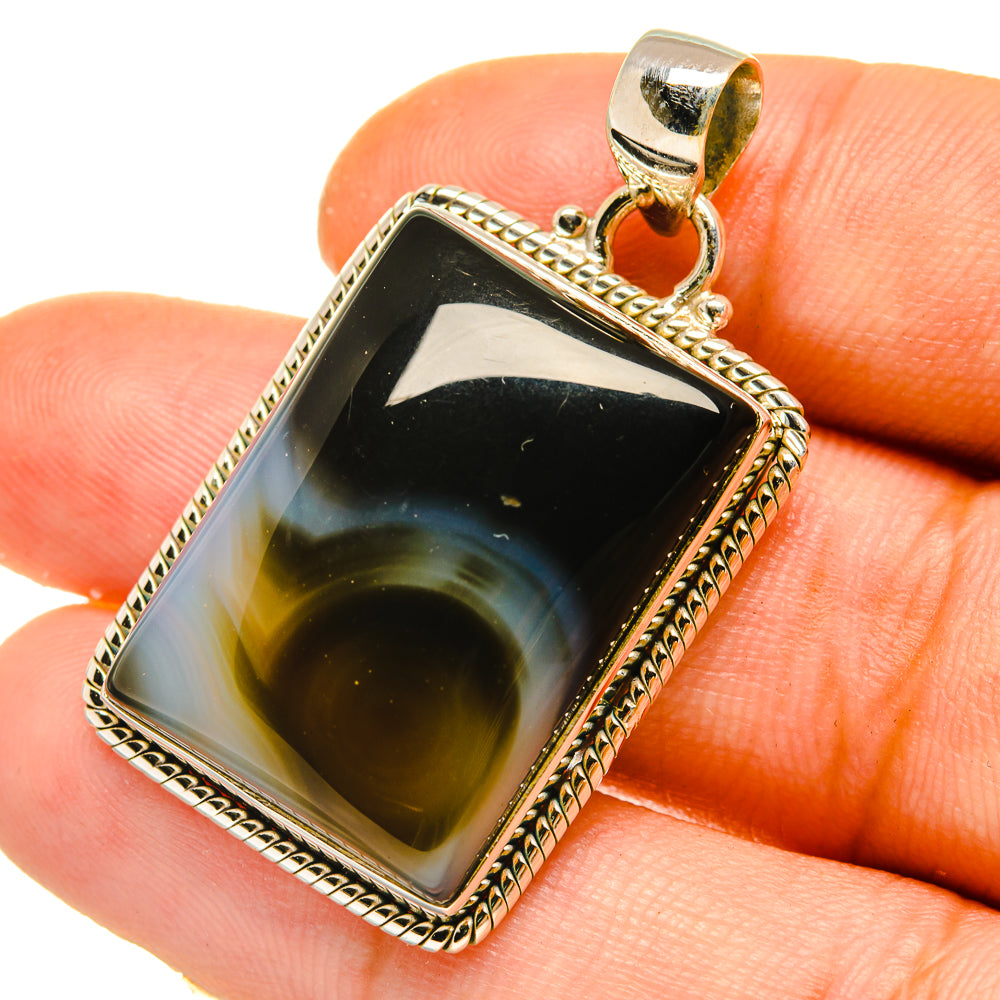 Montana Agate Pendants handcrafted by Ana Silver Co - PD4900