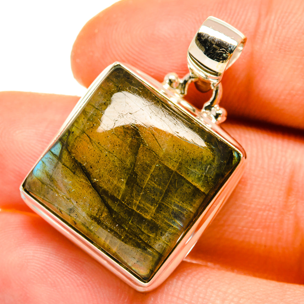 Labradorite Pendants handcrafted by Ana Silver Co - PD4901