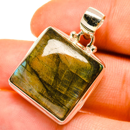 Labradorite Pendants handcrafted by Ana Silver Co - PD4901