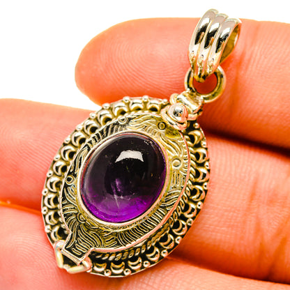 Amethyst Pendants handcrafted by Ana Silver Co - PD4920