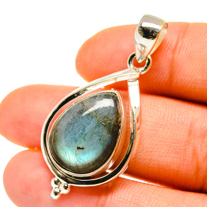 Labradorite Pendants handcrafted by Ana Silver Co - PD4928