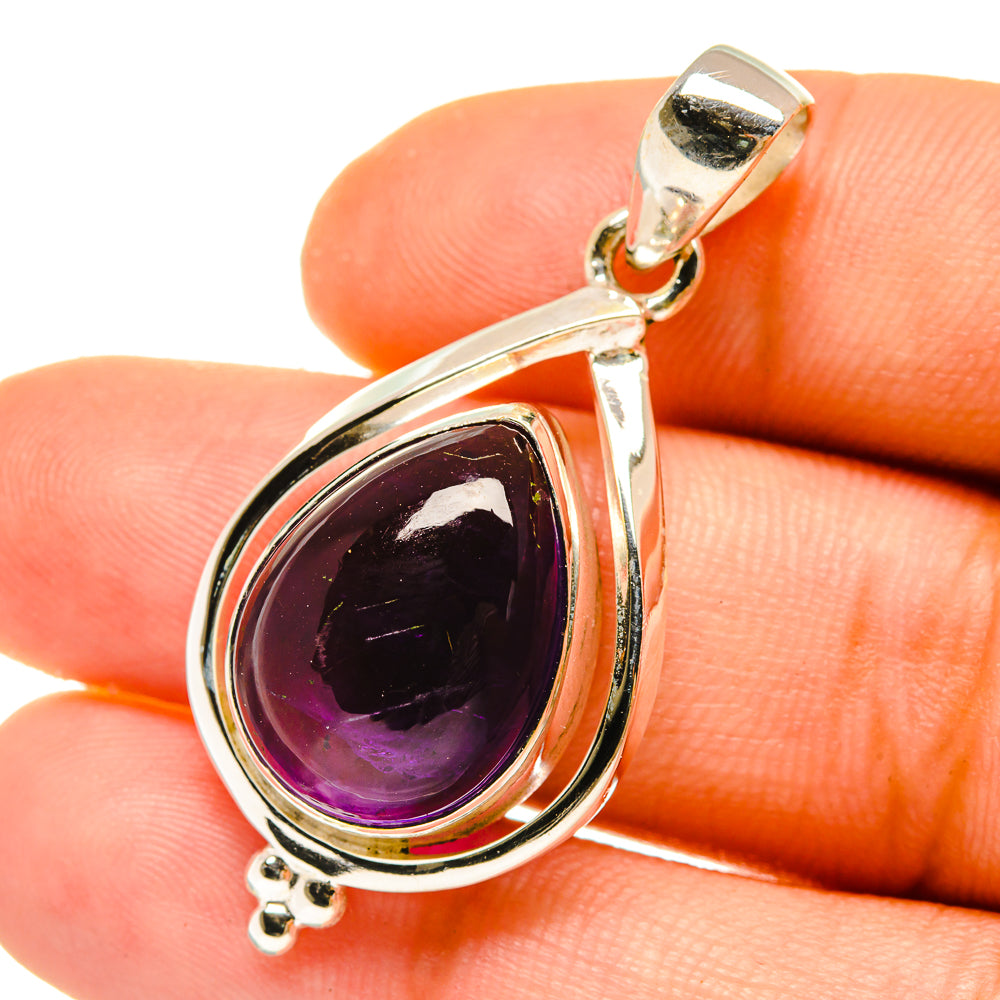 Amethyst Pendants handcrafted by Ana Silver Co - PD4930