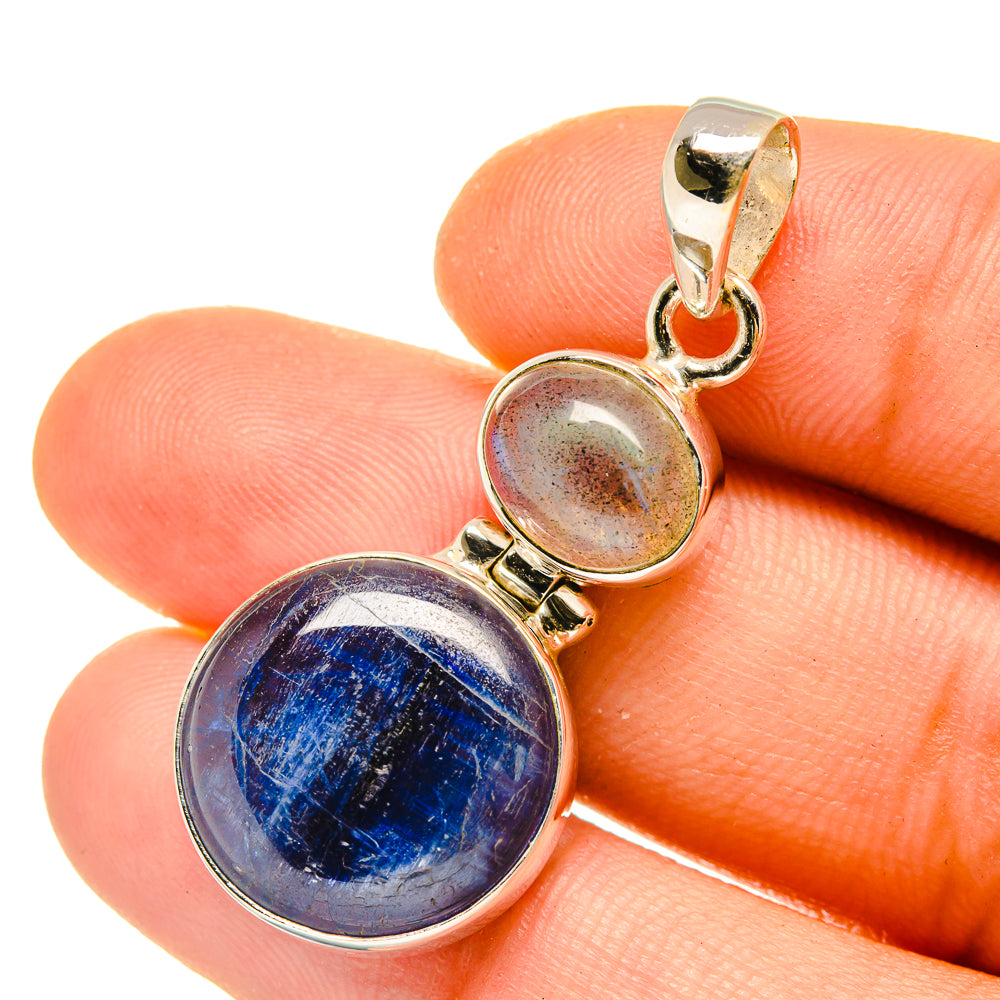 Kyanite Pendants handcrafted by Ana Silver Co - PD4944