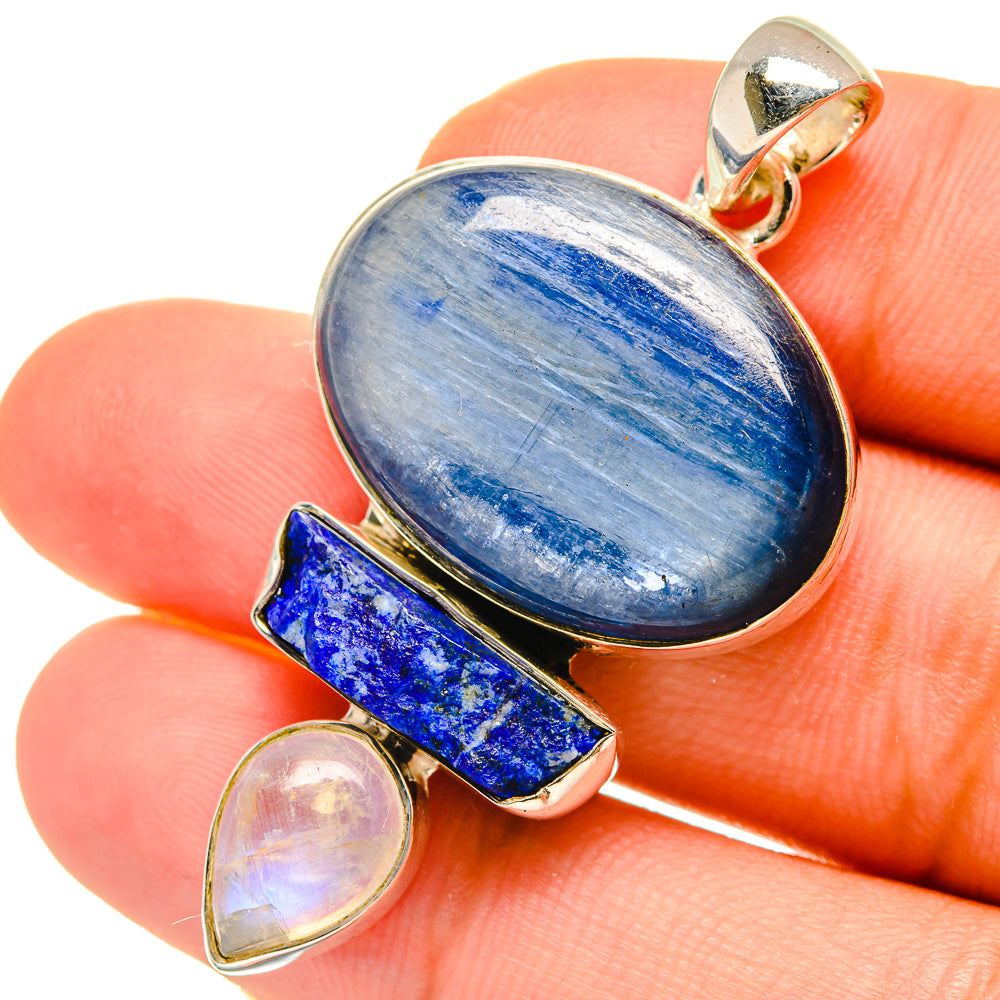 Kyanite Pendants handcrafted by Ana Silver Co - PD4964