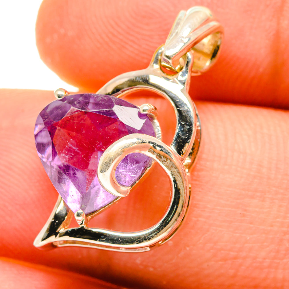 Amethyst Pendants handcrafted by Ana Silver Co - PD4971