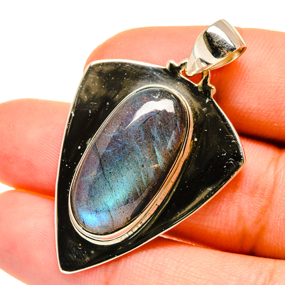 Labradorite Pendants handcrafted by Ana Silver Co - PD5002