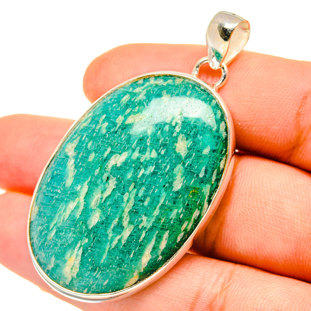 Amazonite Pendants handcrafted by Ana Silver Co - PD5028