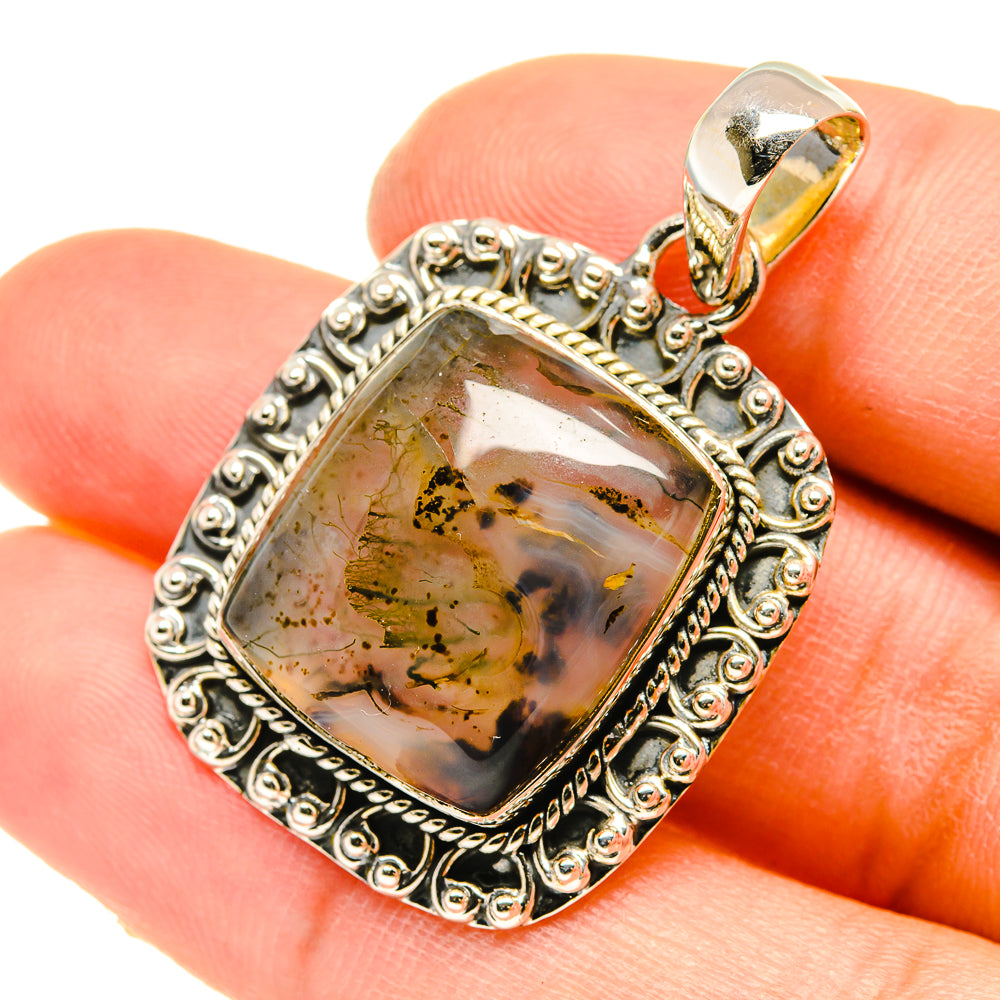 Montana Agate Pendants handcrafted by Ana Silver Co - PD5046
