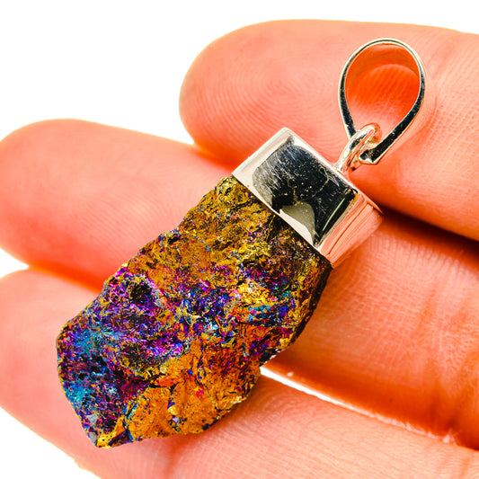 Titanium Druzy Pendants handcrafted by Ana Silver Co - PD5054