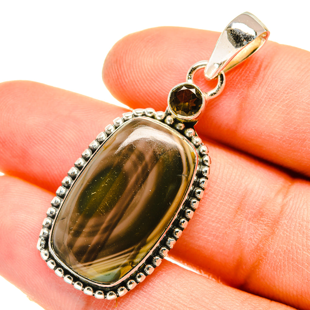 Willow Creek Jasper Pendants handcrafted by Ana Silver Co - PD5055