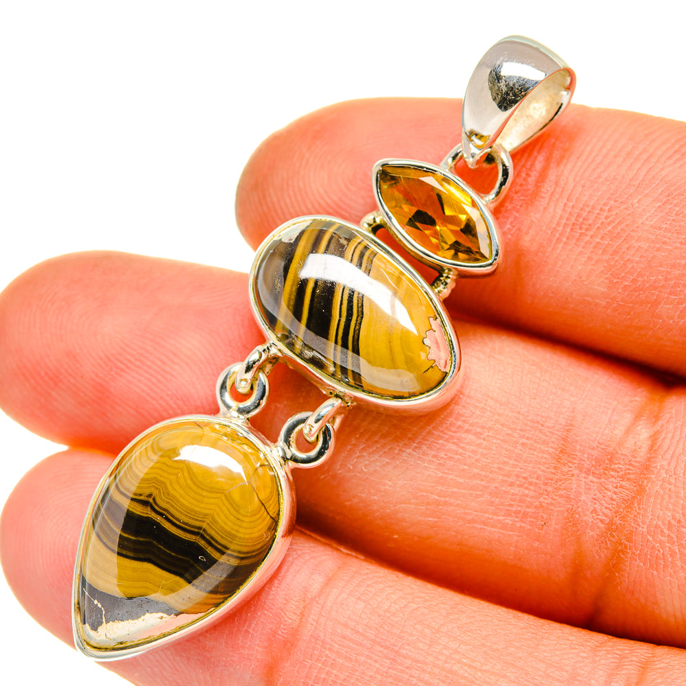 Schalenblende Pendants handcrafted by Ana Silver Co - PD5070