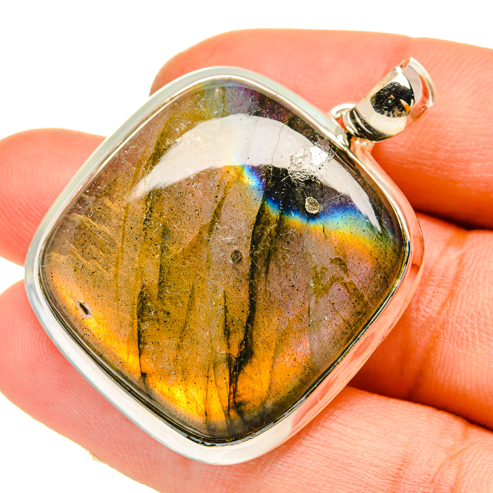 Labradorite Pendants handcrafted by Ana Silver Co - PD5080
