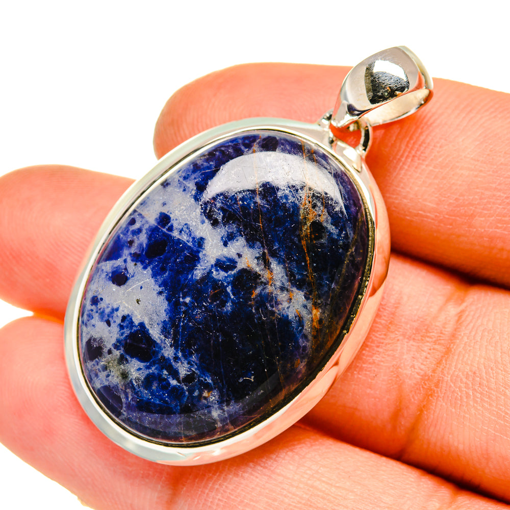 Sodalite Pendants handcrafted by Ana Silver Co - PD5081
