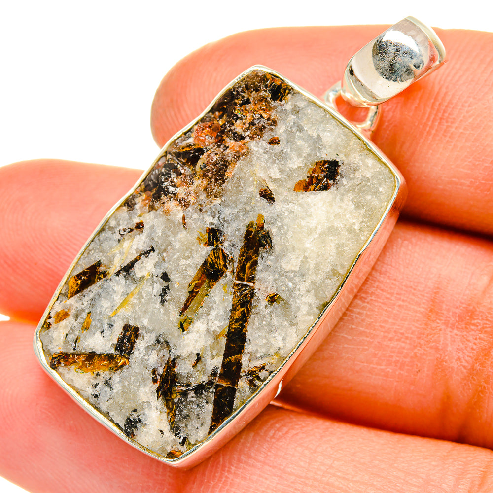 Astrophyllite Pendants handcrafted by Ana Silver Co - PD5095