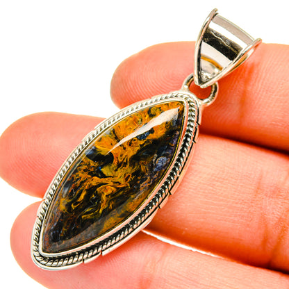 Pietersite Pendants handcrafted by Ana Silver Co - PD5104