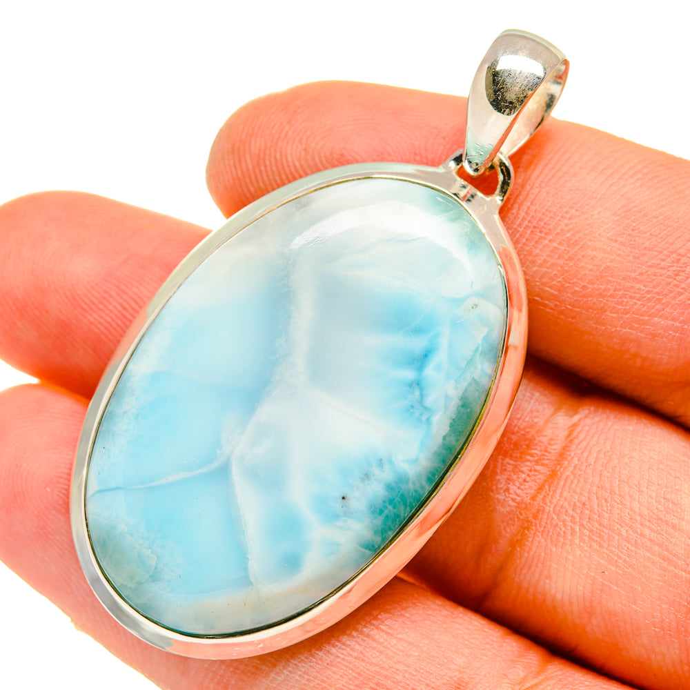Larimar Pendants handcrafted by Ana Silver Co - PD5111
