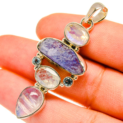 Tanzanite Pendants handcrafted by Ana Silver Co - PD5113