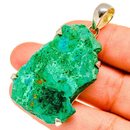 Chrysocolla Pendants handcrafted by Ana Silver Co - PD5119