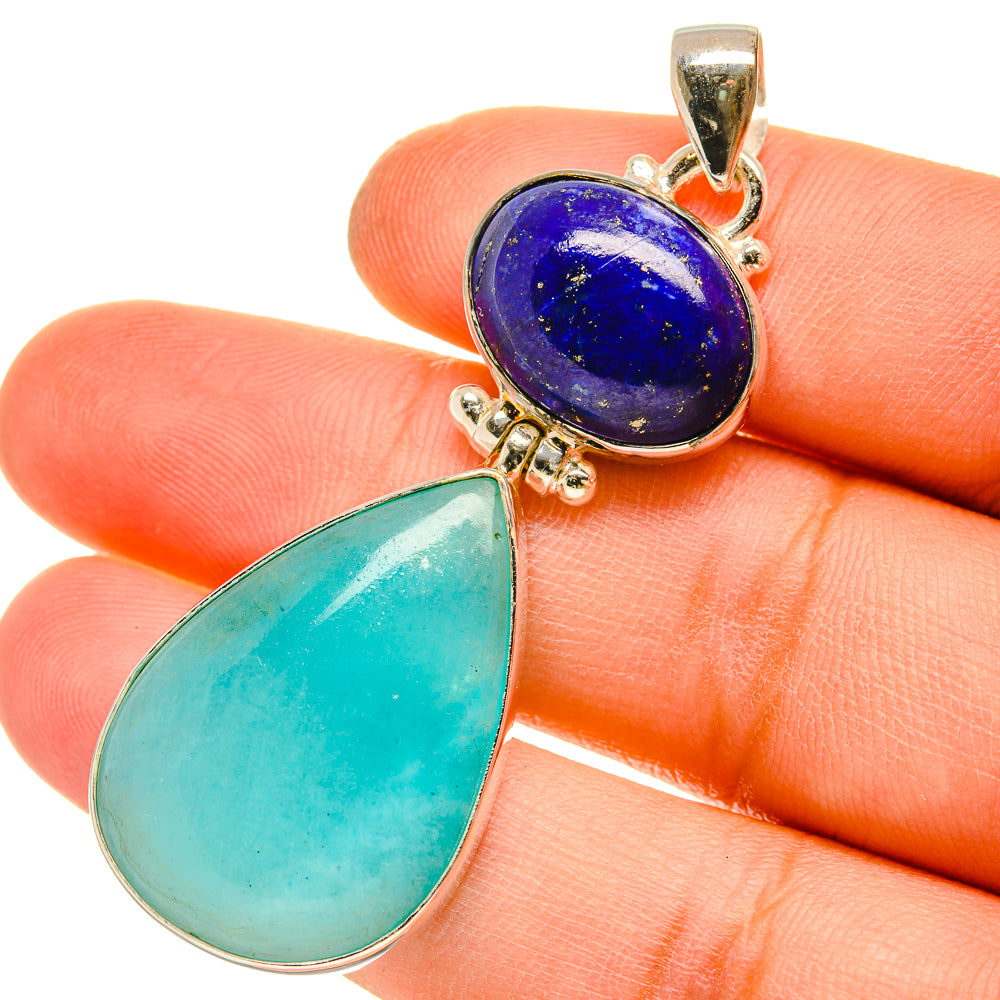 Larimar Pendants handcrafted by Ana Silver Co - PD5126