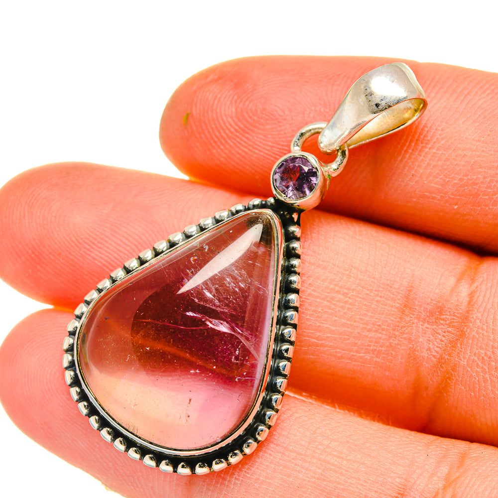 Amethyst Pendants handcrafted by Ana Silver Co - PD5133