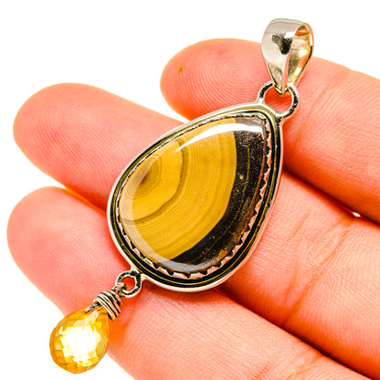 Schalenblende Pendants handcrafted by Ana Silver Co - PD5135