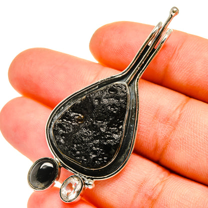Tektite Pendants handcrafted by Ana Silver Co - PD5164