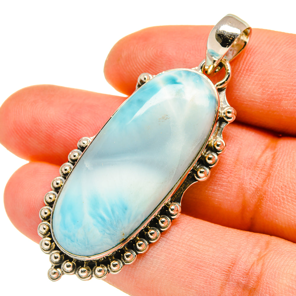 Larimar Pendants handcrafted by Ana Silver Co - PD5180